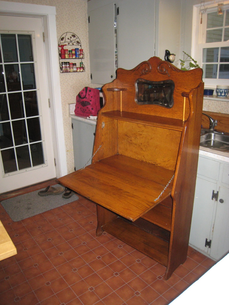 Oak Larkin desk/bookcase 225 Kingdom AntiquesKingdom Antiques
