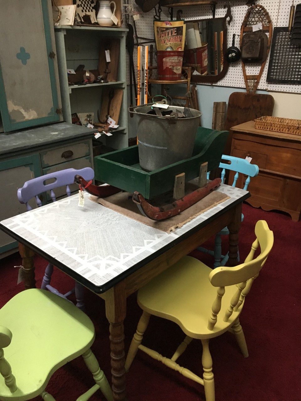 Vintage Porcelain table Kingdom AntiquesKingdom Antiques